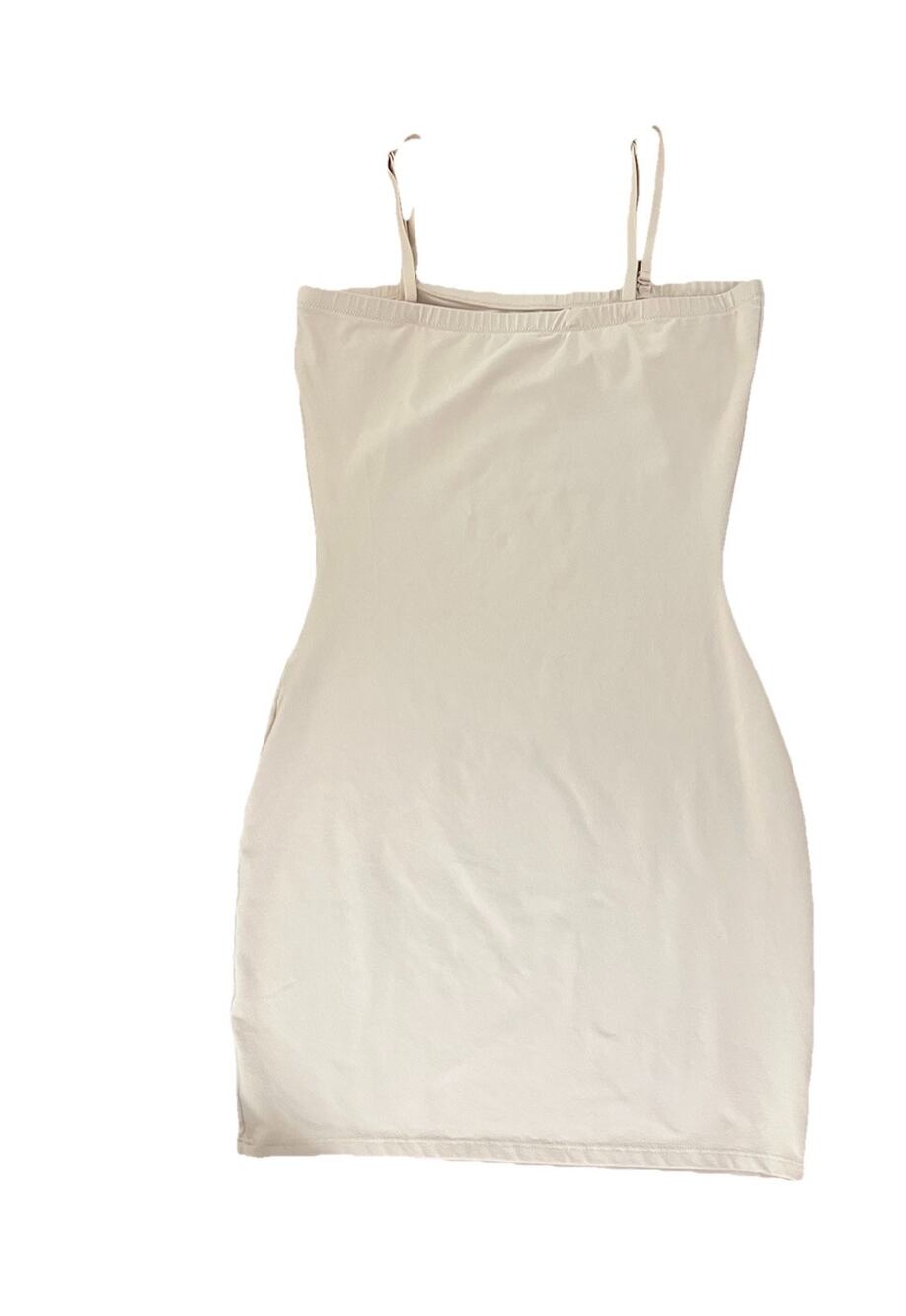 Assets Red Hot Label by Spanx Women XL Beige Shaping Slip Dress Camisole Nude